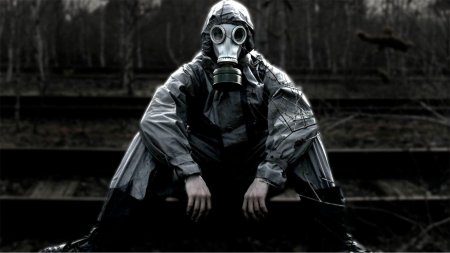 Чернобыль зона отчуждения противогаз