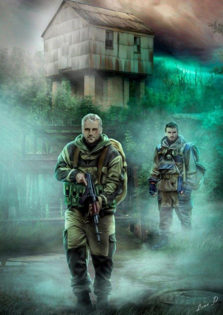 Сталкер кардон арт