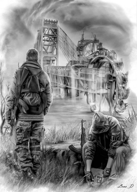 Андрей левицкий сталкер трое против зоны