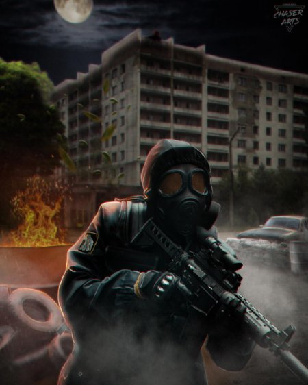 Сталкер наемники арт