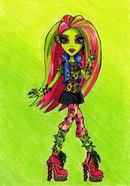 Монстер хай венера макфлайтрап