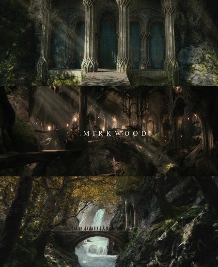 Лихолесье властелин колец