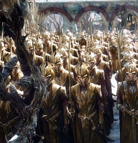 Армия эльфов битва пяти воинств