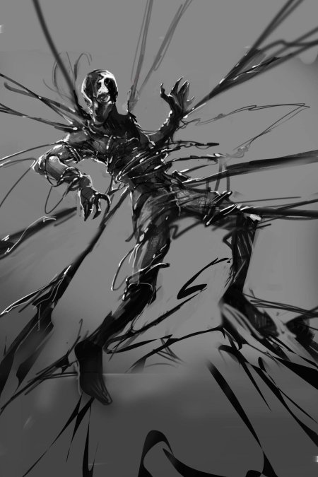 Токсин марвел концепт арт