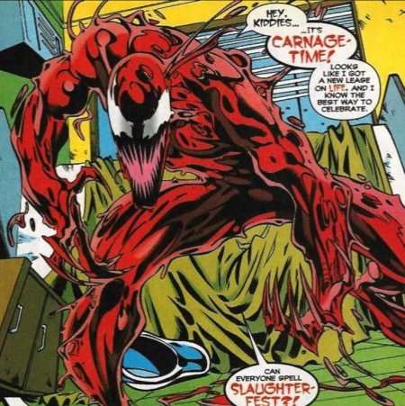 Карнаж марвел комикс