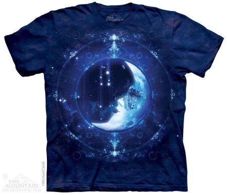 Футболка с луной
