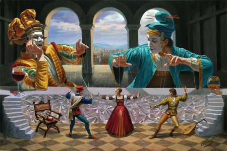 Художник michael cheval михаил хохлачев
