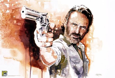 Ходячие мертвецы постер