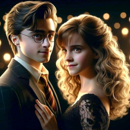 Harry potter and hermione granger