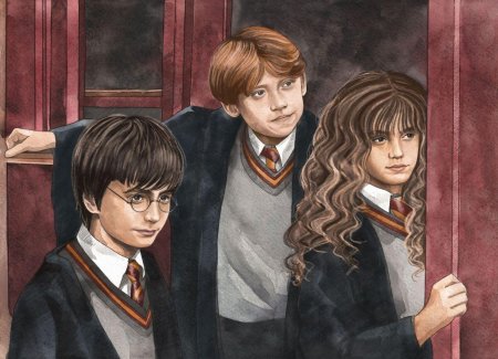 Гарри рон и гермиона