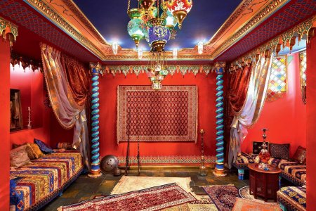 Интерьер в восточном стиле квартире