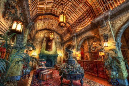 Эльфийский дворец интерьер