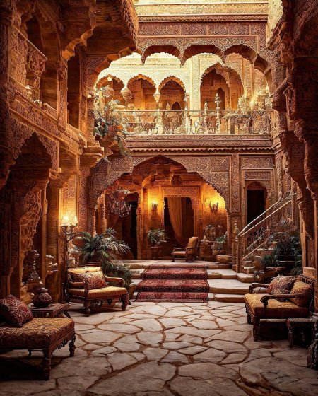 Дворец махараджи в индии