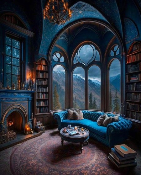 Фэнтези интерьер