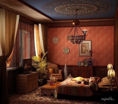 Арабский шик интерьер