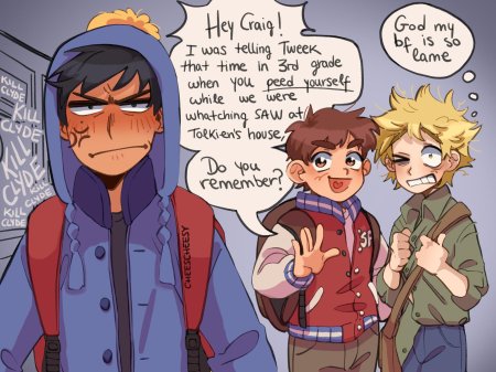 Крейг такер южный парк и твик