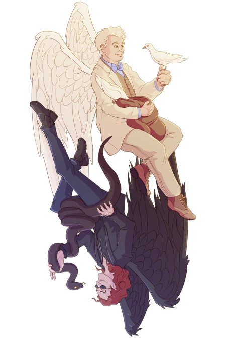 Благие знамения азирафель и кроули