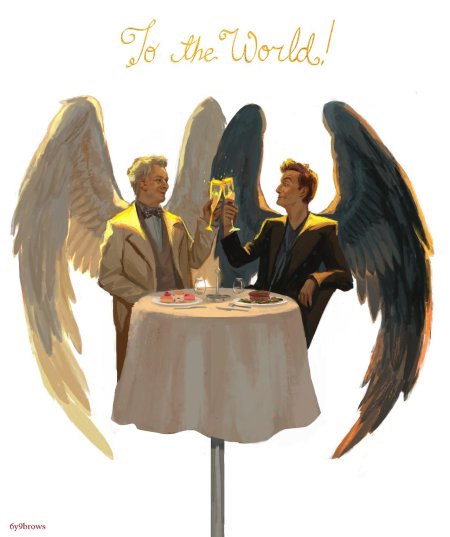 Благие знамения азирафель и кроули