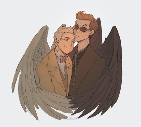 Благие знамения азирафель и кроули