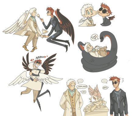 Благие знамения азирафель и кроули