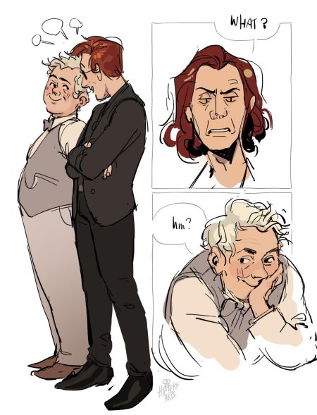 Благие знамения азирафель и кроули