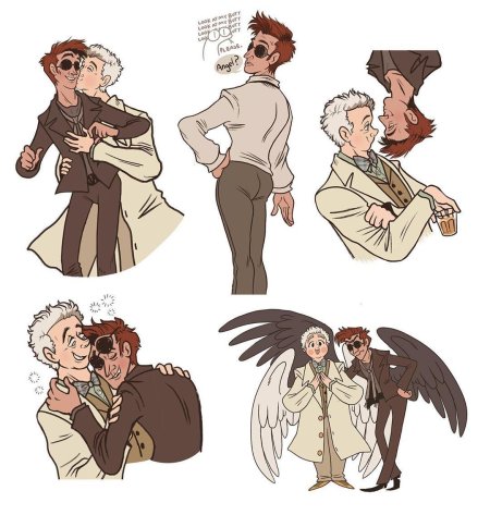 Благие знамения кроули и азирафаэль