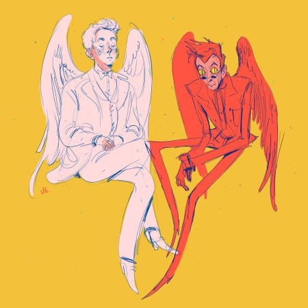 Благие знамения азирафель и кроули