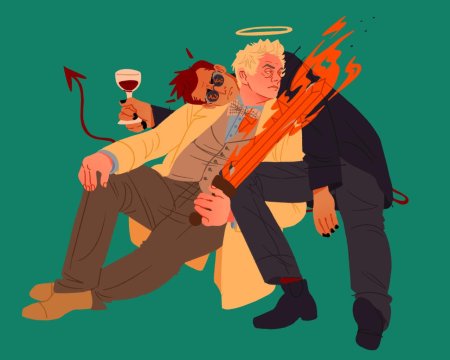 Благие знамения азирафель и кроули