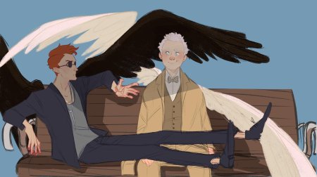 Благие знамения азирафель и кроули