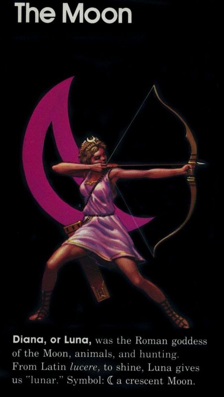 Артемида диана богиня луны