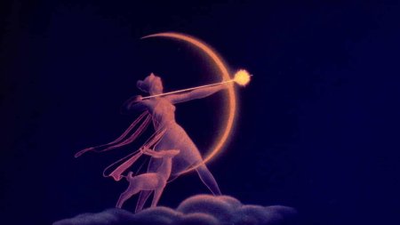 Артемида богиня луны