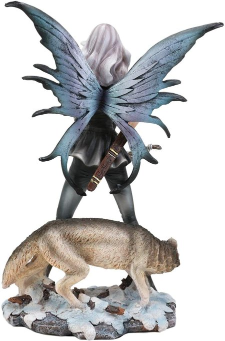 Ga- статуэтка \ фея с волком\