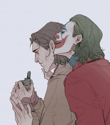 Джокер хоакин леджер арт