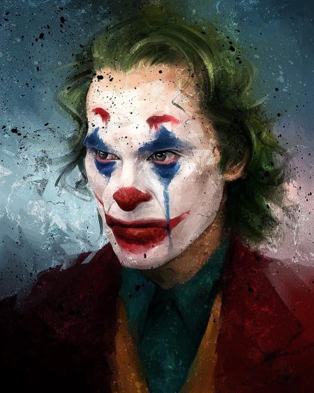 Джокер хоакин феникс арт