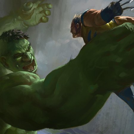 Hulk vs wolverine