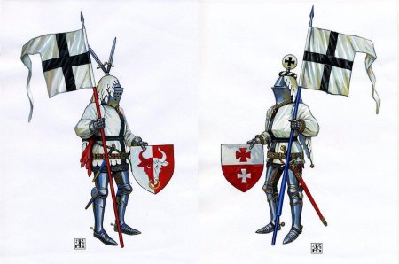 Средневековые рыцари