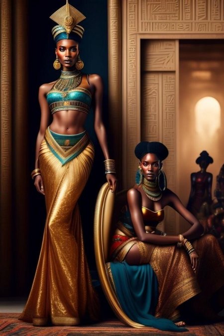 Красивые египетские девушки