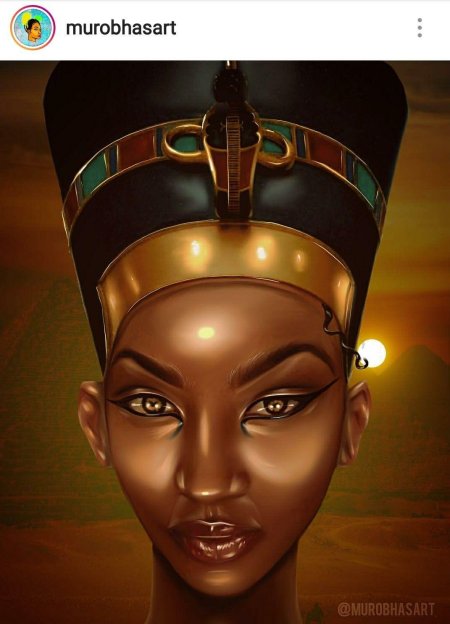 Нефертити картина