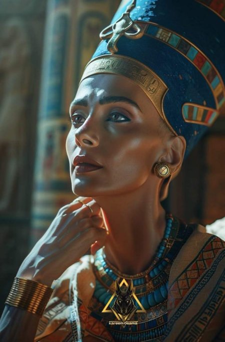 Египетская царица нефертити