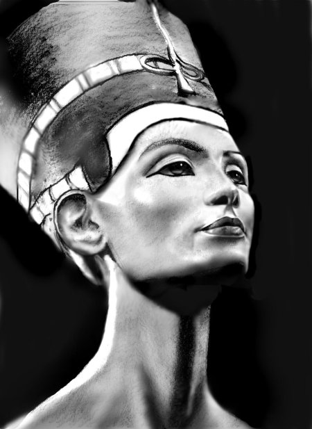 Статуя нефертити