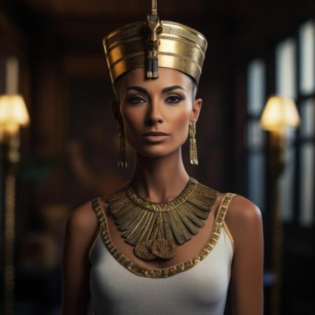 Макияж нефертити