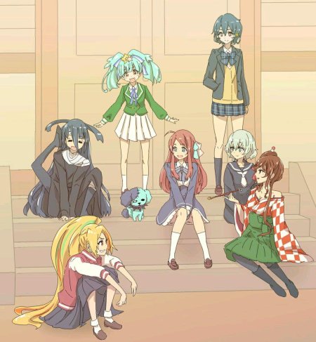 Зомбиленд сага аниме