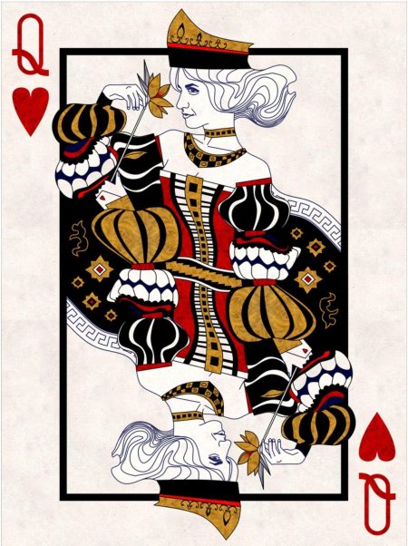 Карты игральные валет пики