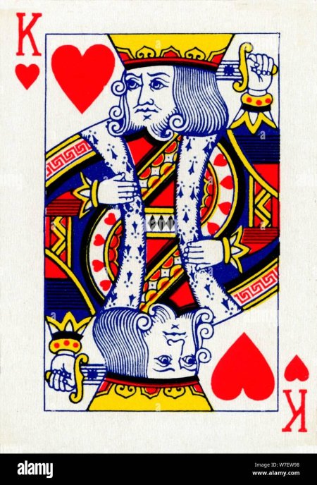 Карта король черви
