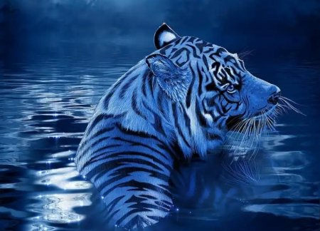 Голубой водяной тигр