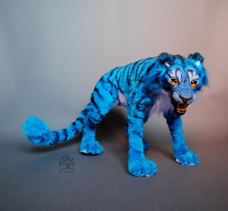 Голубой тигренок