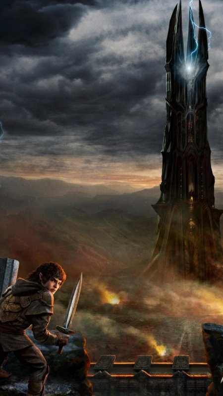 Властелин колец саурон башня