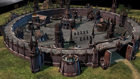 Ангмар властелин колец крепость