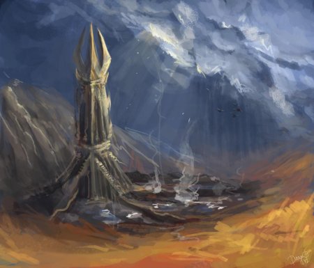 Властелин колец башня барад-дур