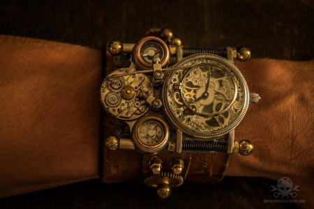 Стимпанк часовщик богарт